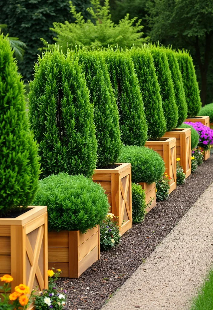 15 Container Plants for Privacy That Will Transform Your Outdoor Space! - 7. Privacy Hedges in Containers