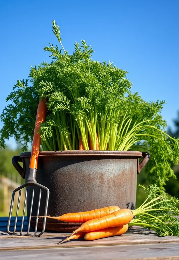 14 Space-Saving Vegetables You Can Grow on Your Balcony  - 8. Carrots