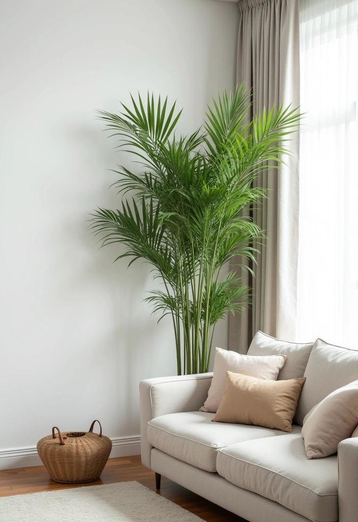 Top 9 Pet Friendly Plants for a Safe Home - 9. Bamboo Palm (Chamaedorea seifrizii)