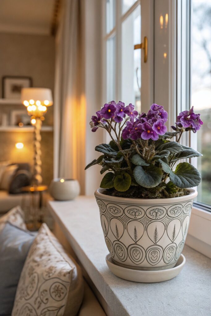 Top 9 Pet Friendly Plants for a Safe Home - 7. African Violet (Saintpaulia)