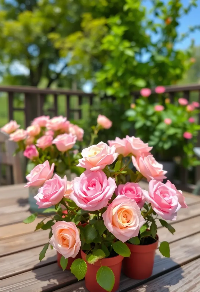 14 Gorgeous Potted Flowers to Transform Your Patio Instantly - 4. Radiant Roses