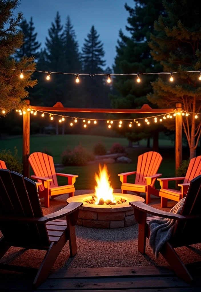 19 Garden Nook Ideas for Relaxation - 7. Cozy Fire Pit Area