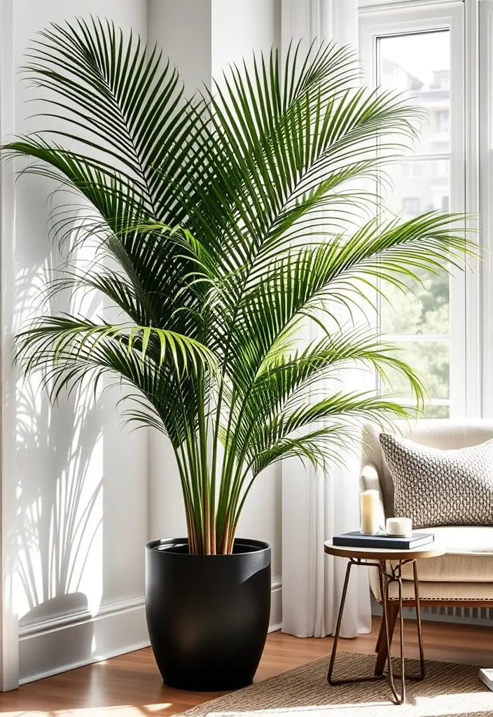 12 Best Low-Light Houseplants for Dark Corners - 9. Parlor Palm (Chamaedorea elegans)