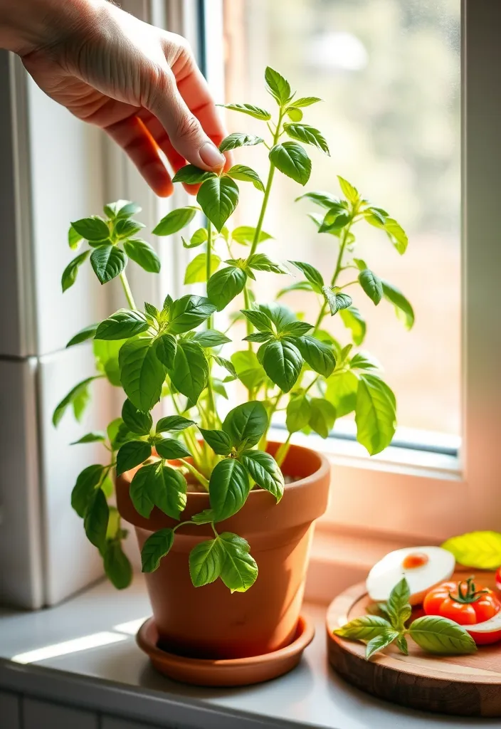 15 Best Kitchen Windowsill Plants: Your Ultimate Guide to Indoor Gardening! - 1. Basil