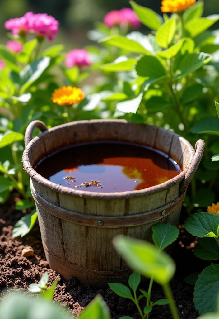  6. Compost Tea for Plants