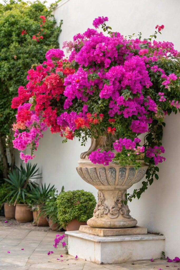 14 Gorgeous Potted Flowers to Transform Your Patio Instantly - 14. Stunning Bougainvillea