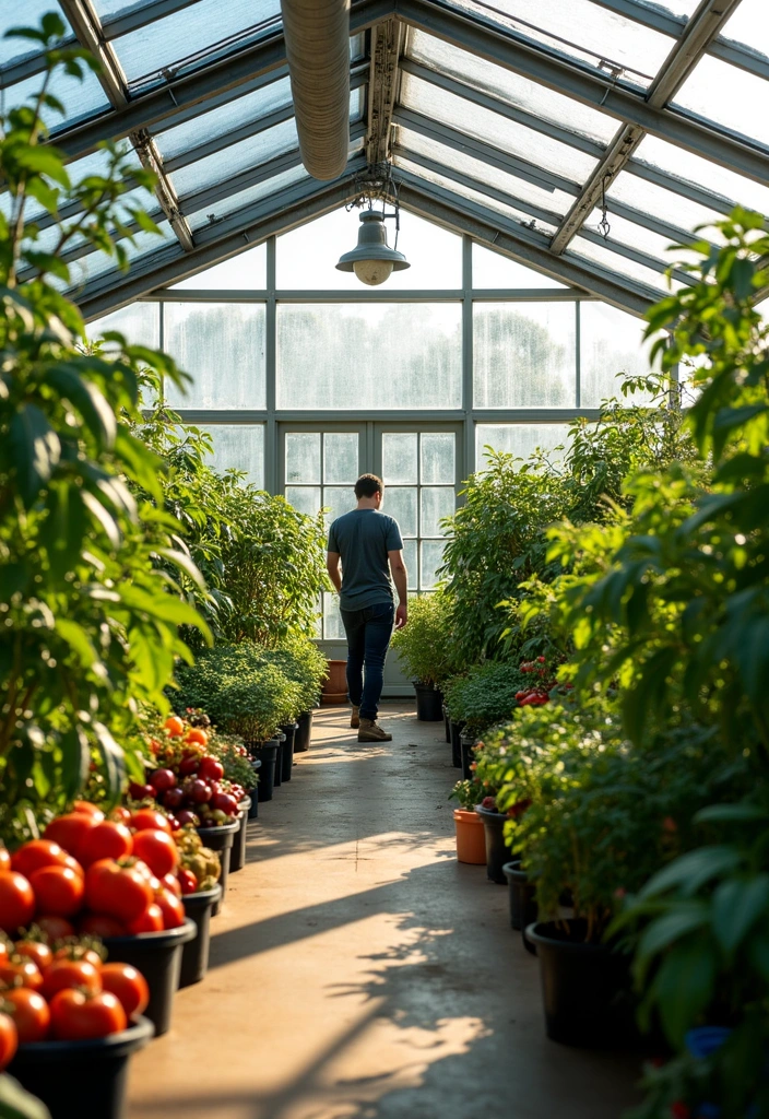 12 Ways to Extend Your Growing Season - 3. Utilize a Greenhouse for Year-Round Growth