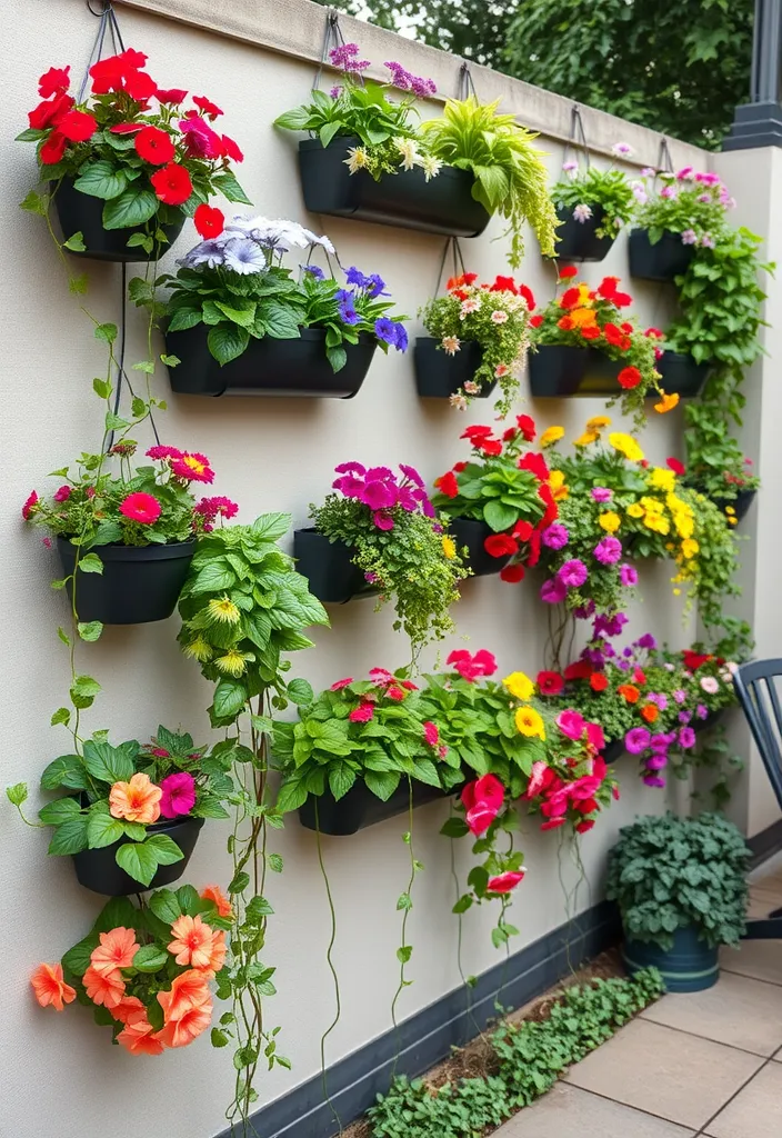 9 Stunning Backyard Garden Design Ideas That Will Transform Your Outdoor Oasis! - 8. Artistic Vertical Garden