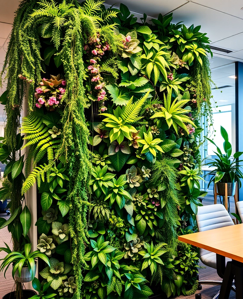 13 Tips for Vertical Gardening Ideas - 10. Create a Green Wall