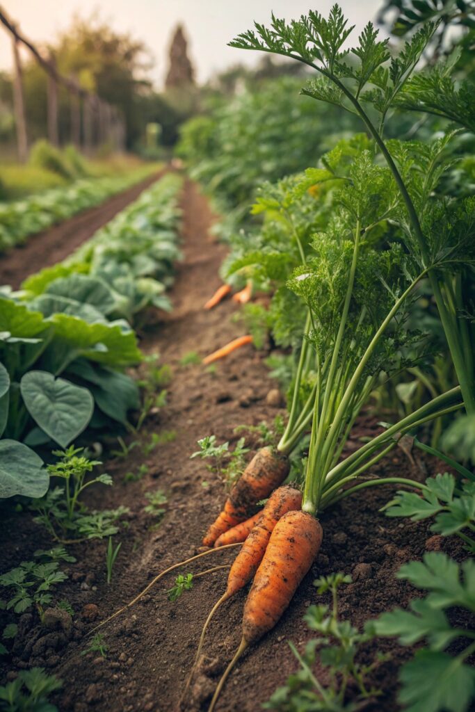 12 Vegetables That Will Grow Like Crazy in the Shade - 3. Carrots: Sweet and Crunchy Delights