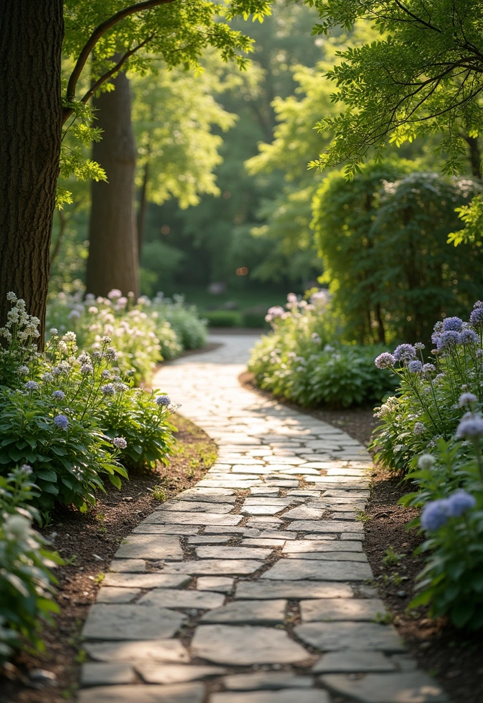 20 Modern Backyard Landscaping Ideas - 4. Pathways with Purpose