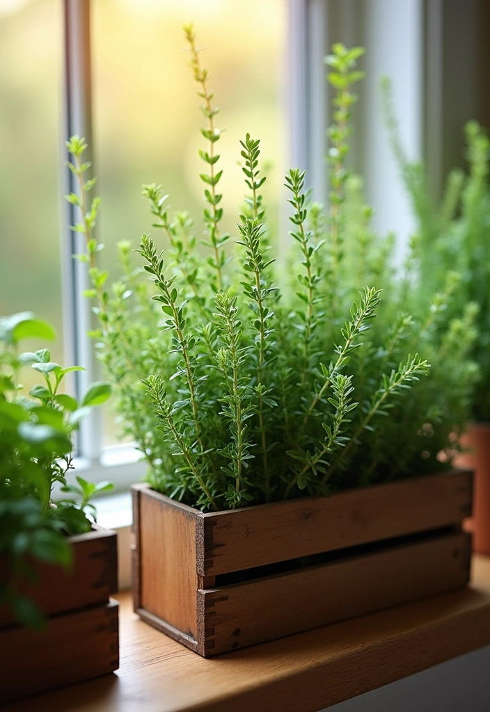 Best Herbs to Grow in Containers Indoors - 4. Thyme