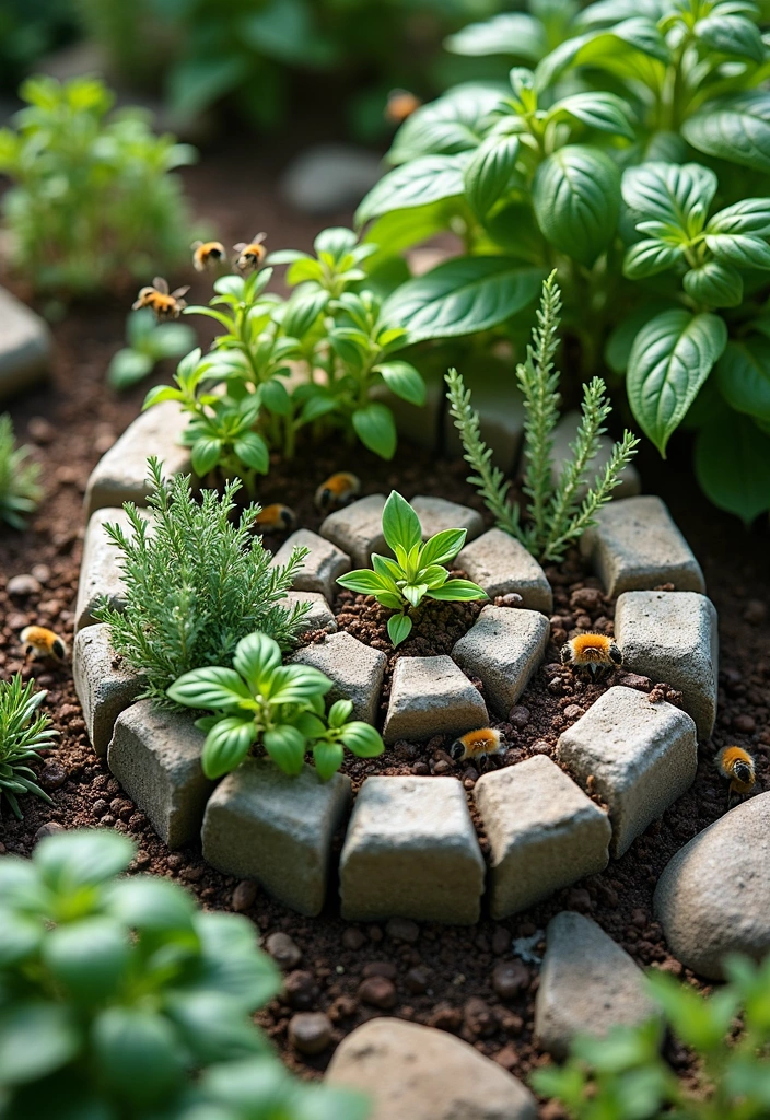 20 Homesteading Garden Layout Tips - 18. Create a Herb Spiral