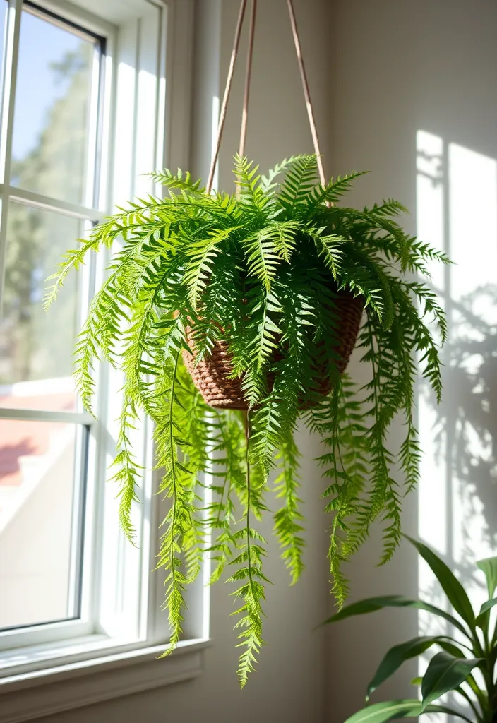 18 Incredible Plants You Can Grow in Your Apartment  - 7. Boston Fern (Nephrolepis exaltata)