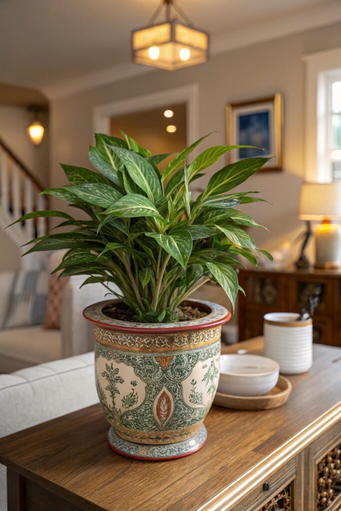 10 Best Low Light Houseplants for Indoor Growing - 8. Chinese Evergreen (Aglaonema)