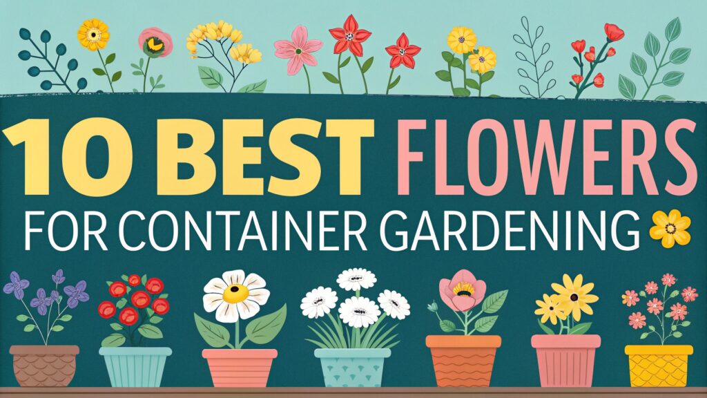 10 Best Flowers for Container Gardening