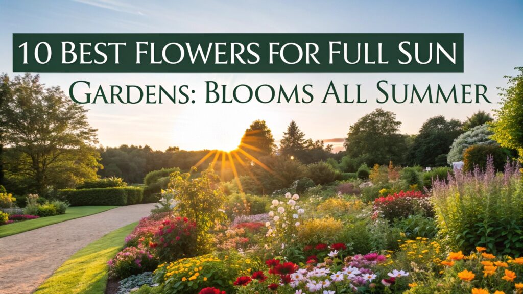 Best Flowers for Full Sun Gardens