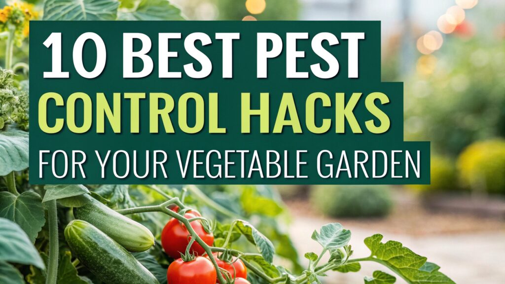 10 Best Pest Control Hacks for Your Vegetable Garden