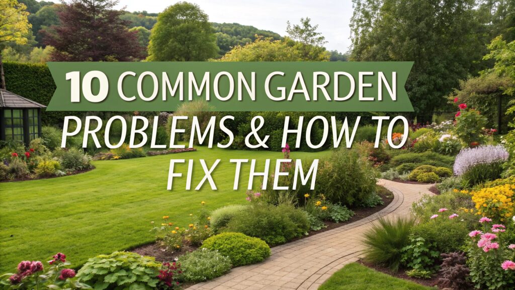 10 Common Garden Problems & How to Fix Them