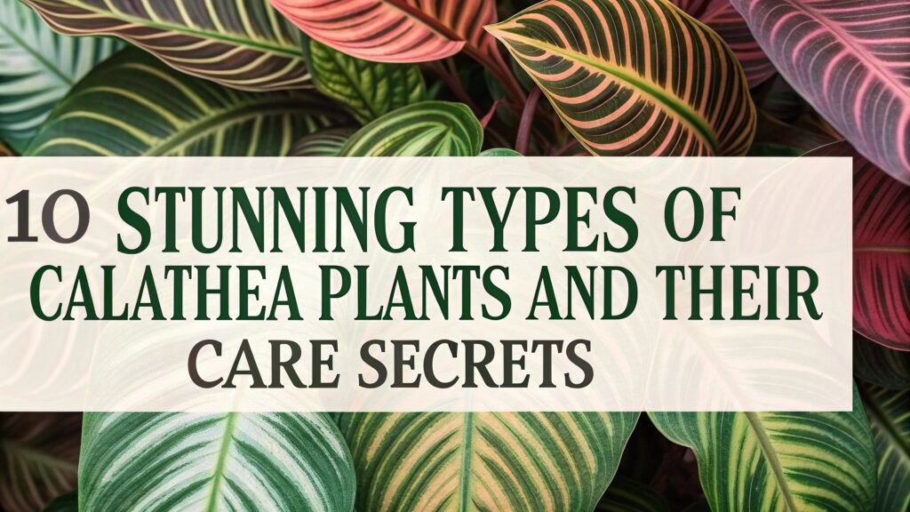 10 Stunning Types of Calathea Plants and Their Care Secrets Revealed!