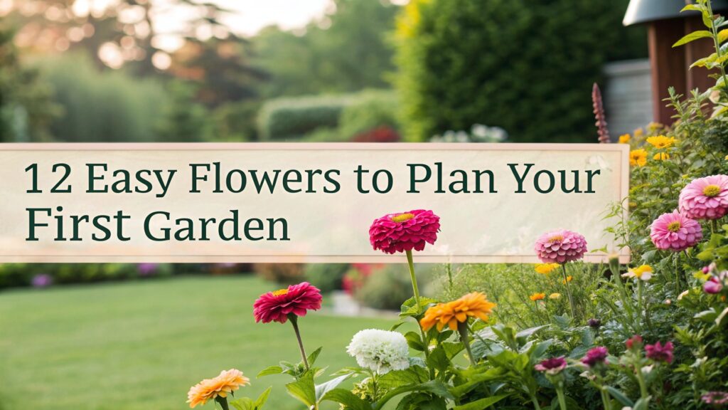 12 Easy Flowers to Plan Your First Garden