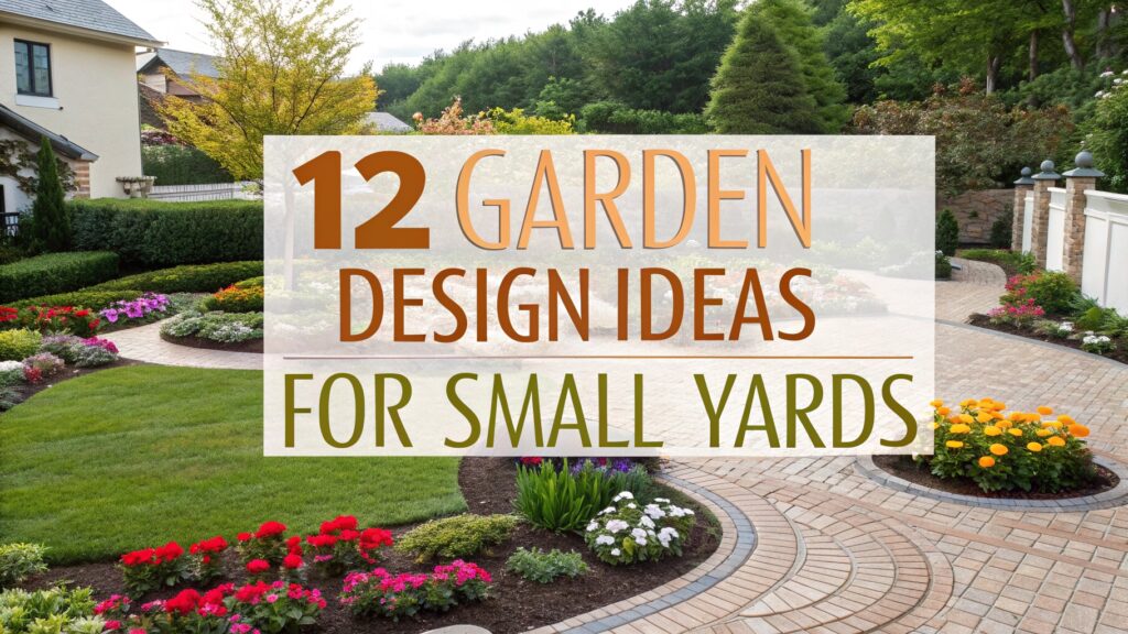 12 Garden Design Ideas for Small Yards