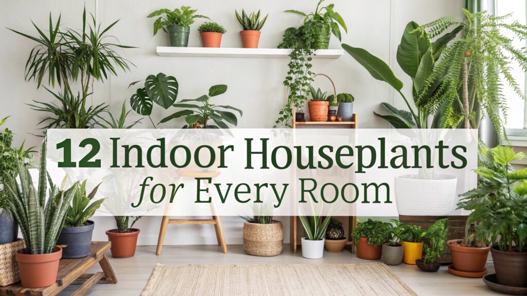 12 Indoor Houseplants for Every Room