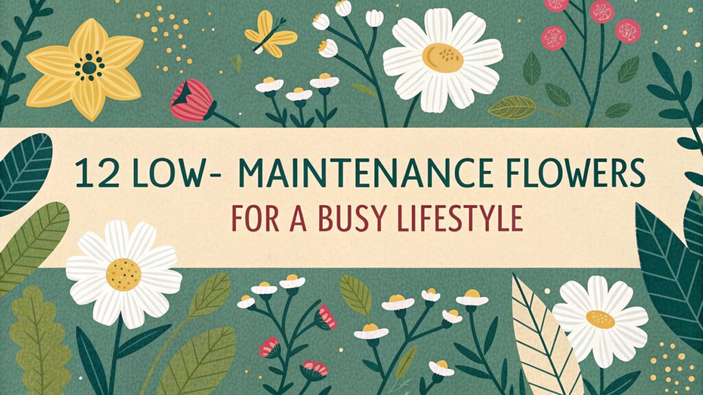 12 Low-Maintenance Flowers for a Busy Lifestyle