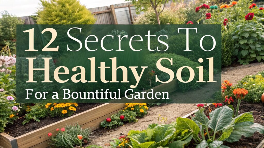 12 Secrets to Healthy Soil for a Bountiful Garden