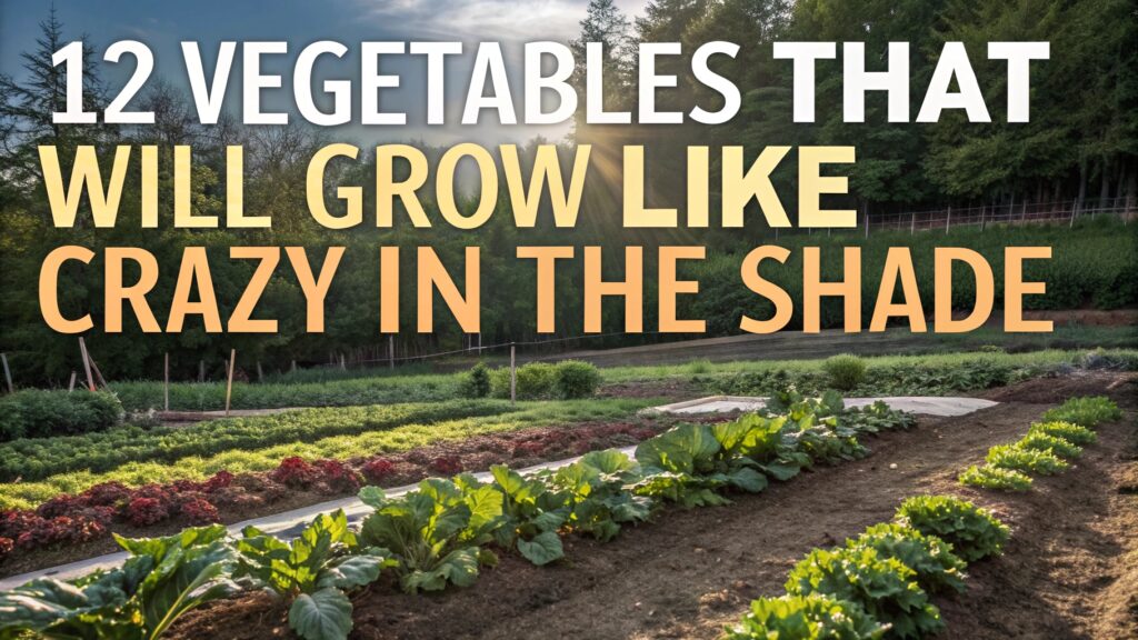 12 Vegetables That Will Grow Like Crazy in the Shade