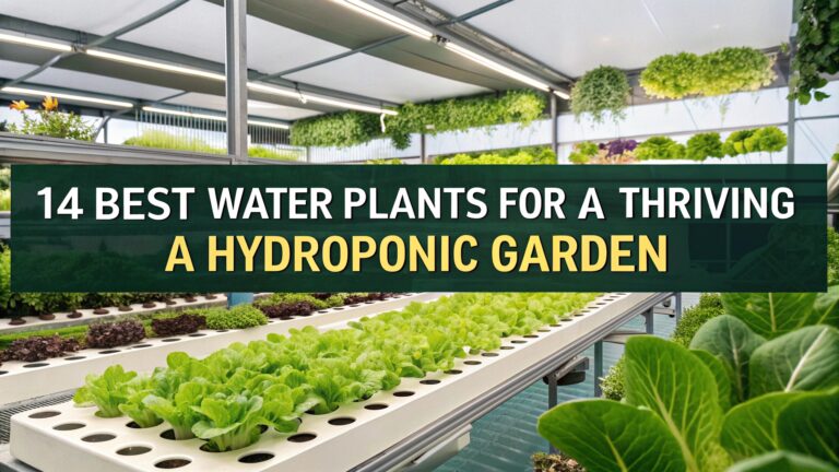 14 Best Water Plants for a Thriving Hydroponic Garden!