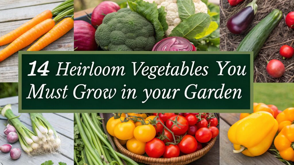 14 Heirloom Vegetables You Must Grow in your Garden