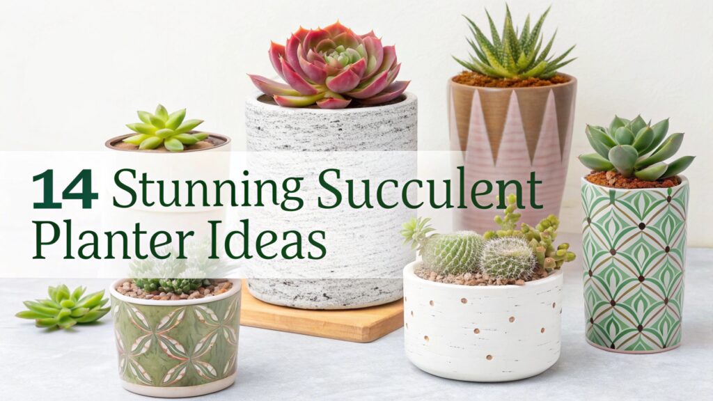 Stunning Succulent Planter Ideas