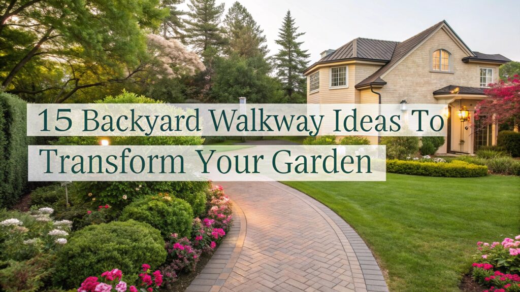 15 Backyard Walkway Ideas