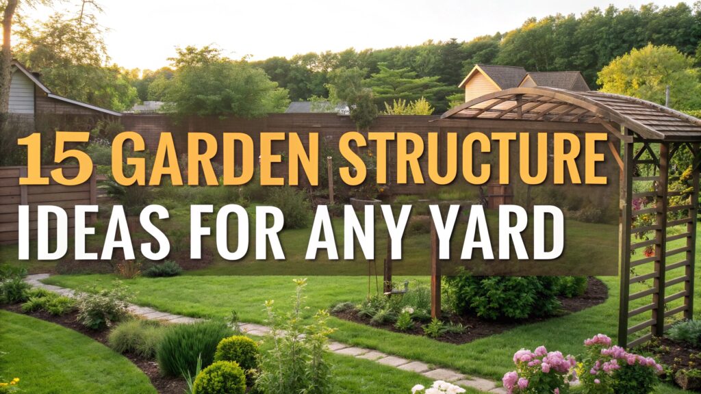 15 Garden Structure Ideas for Any Yard