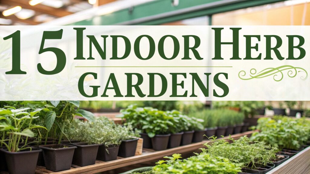 15 Indoor Herb Gardens