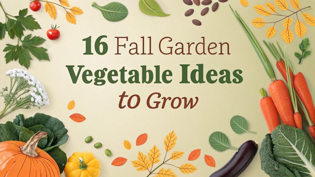 16 Fall Garden Vegetable Ideas to Grow