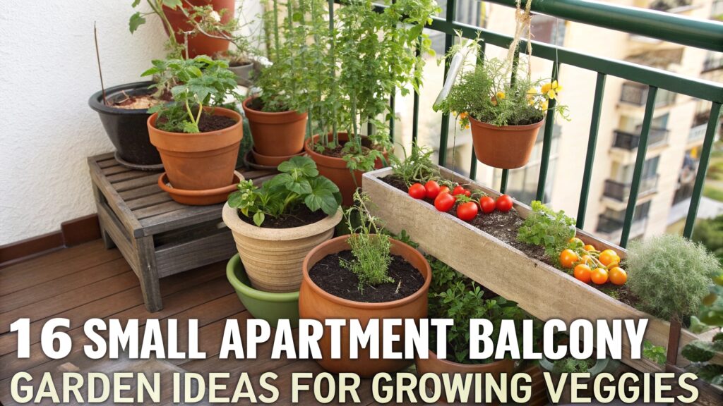 16 Small Apartment Balcony Garden Ideas