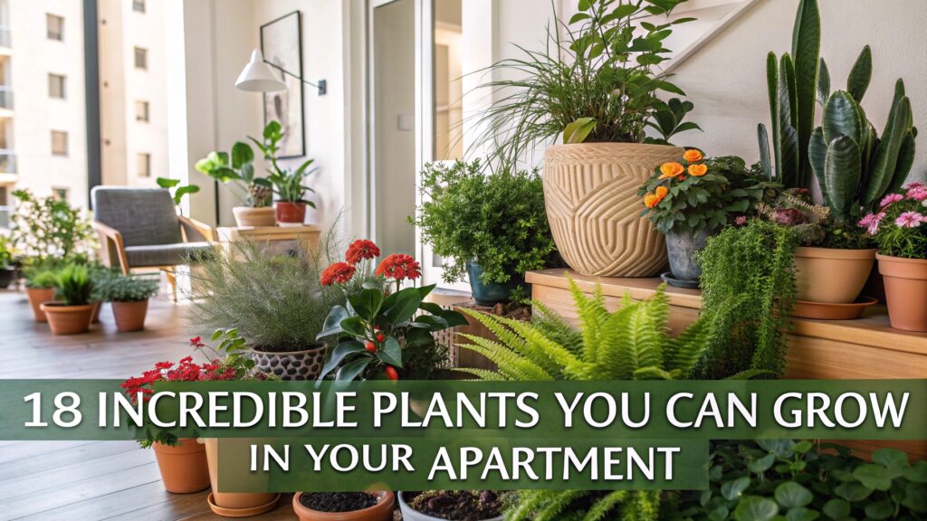 18 Incredible Plants You Can Grow in Your Apartment