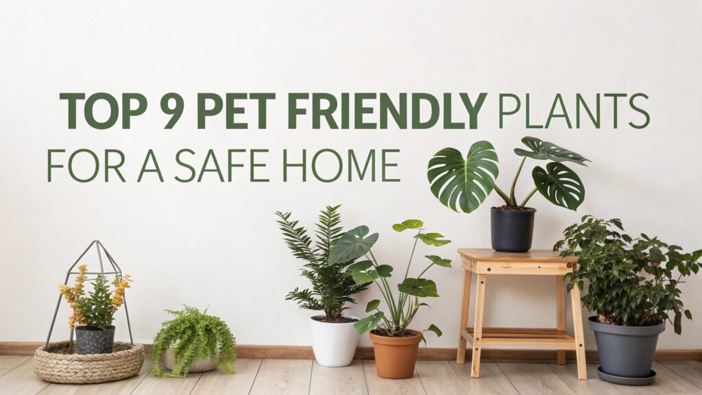 Top 9 Pet Friendly Plants for a Safe Home