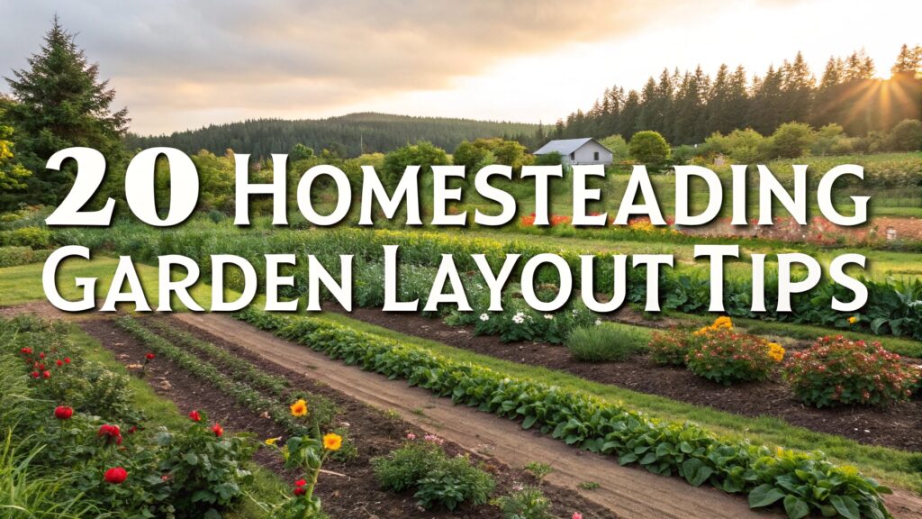 20 Homesteading Garden Layout Tips