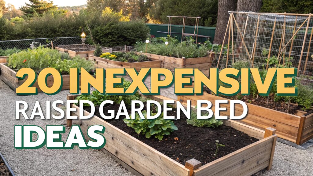 20 Inexpensive Raised Garden Bed Ideas