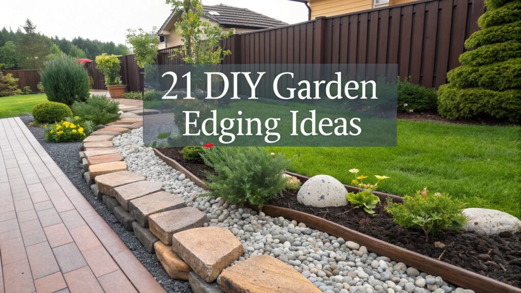 21 DIY Garden Edging Ideas