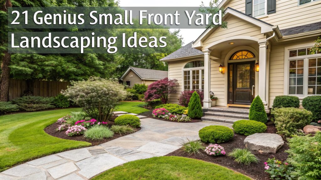 21 Genius Small Front Yard Landscaping Ideas