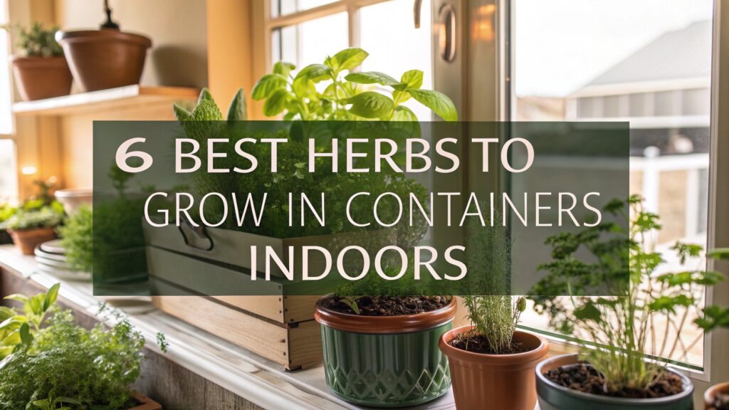 Best Herbs to Grow in Containers Indoors