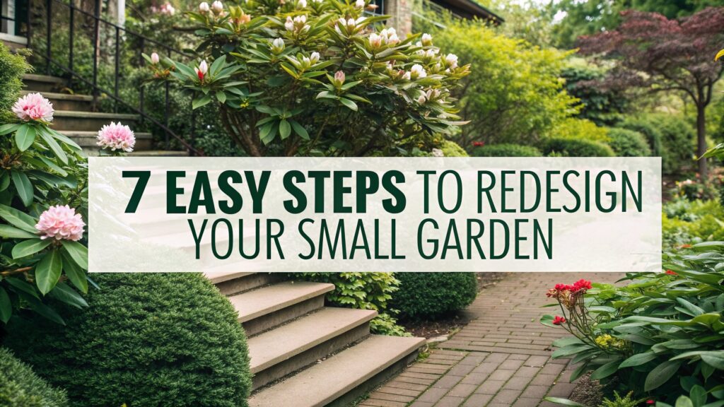 7 Easy Steps to Redesign Your Small Garden