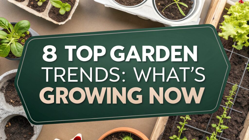 8 Top Garden Trends: What's Growing Now