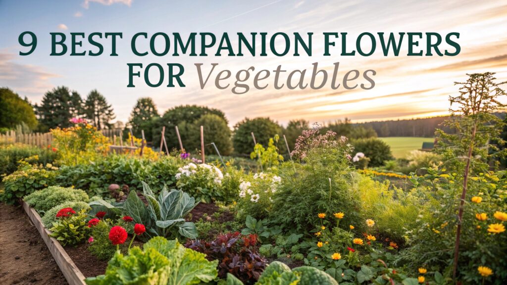 9 Best Companion Flowers for Vegetables