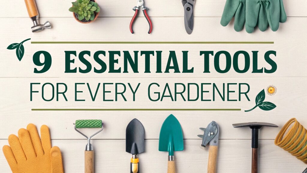 9 Essential Tools for Every Gardener