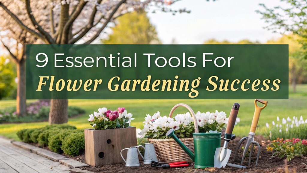 9 Essential Tools for Flower Gardening Success